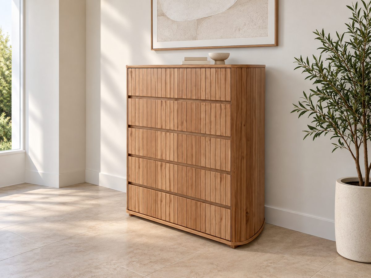 Harold (Aussie Made) 5 Drawer Tallboy