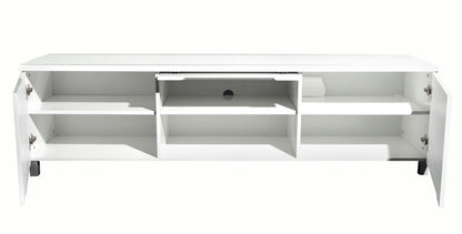 HEIDI TV ENTERTAINMENT UNIT - 510(H) x 1800(W) - HIGH GLOSS WHITE