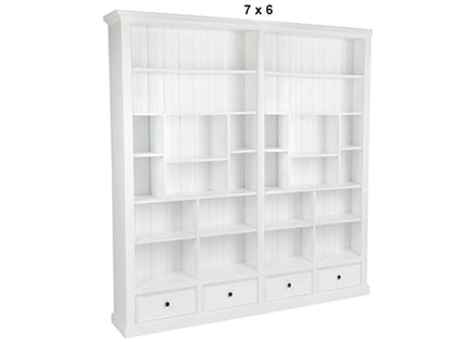 HERALDY (AUSSIE MADE) BOOKCASE PIGEON PAIRED COLLECTION - ASSORTED PAINTED COLOURS - STARTING FROM $1799