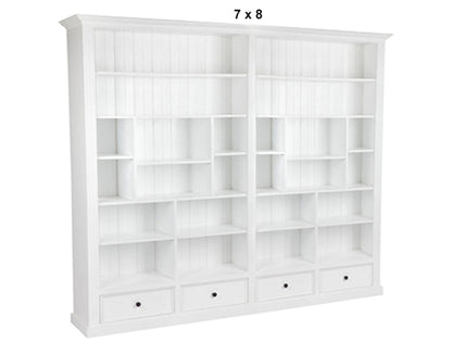 HERALDY (AUSSIE MADE) BOOKCASE PIGEON PAIRED COLLECTION - ASSORTED PAINTED COLOURS - STARTING FROM $1799