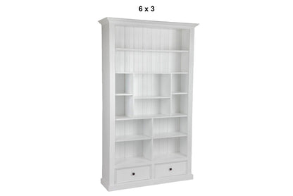 HERALDY (AUSSIE MADE) HIGHLINE BOOKCASE COLLECTION - ASSORTED PAINTED COLOURS - STARTING FROM $699