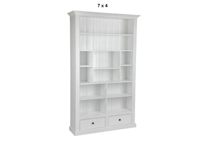 HERALDY (AUSSIE MADE) HIGHLINE BOOKCASE COLLECTION - ASSORTED STAINED COLOURS - STARTING FROM $799