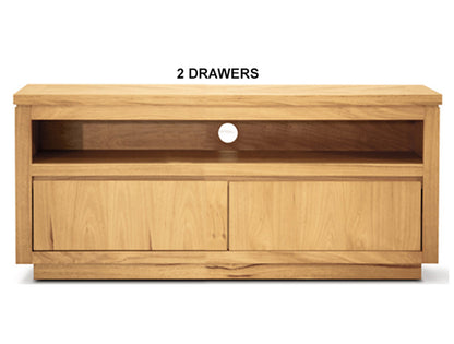HIGHLAND (AUSSIE MADE) LOWLINE ENTERTAINMENT UNIT COLLECTION - TASSIE OAK COMBINATION - ASSORTED STAINED COLOURS - STARTING FROM $1499