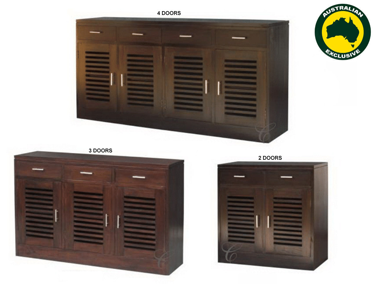 Holland (AUSSIE MADE) Buffet Collection - Assorted Stained Colours