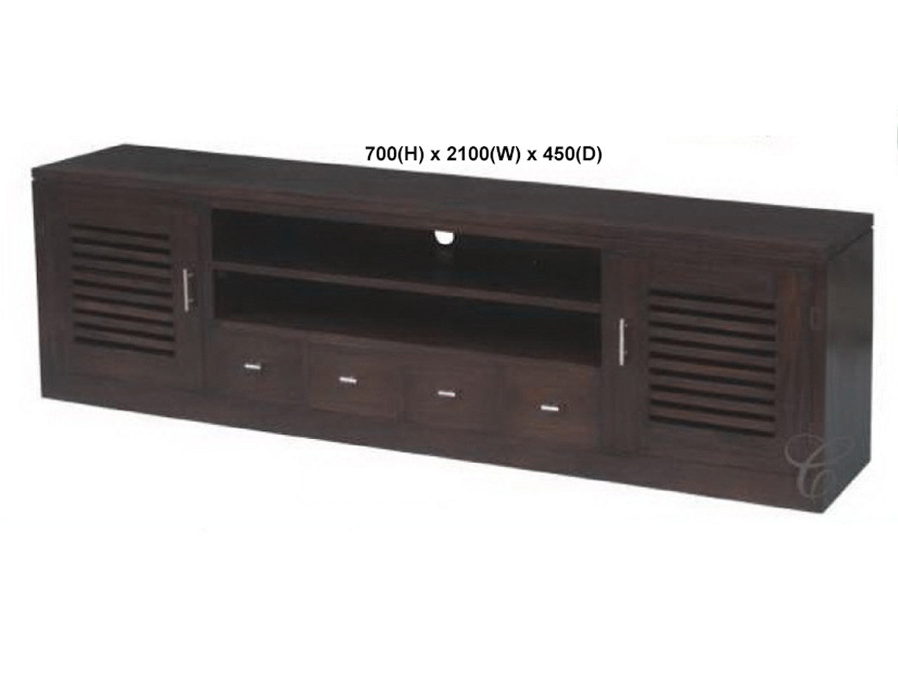 HOLLAND (AUSSIE MADE) LOWLINE ENTERTAINMENT UNIT COLLECTION - ASSORTED STAINED COLOURS - STARTING FROM $1099