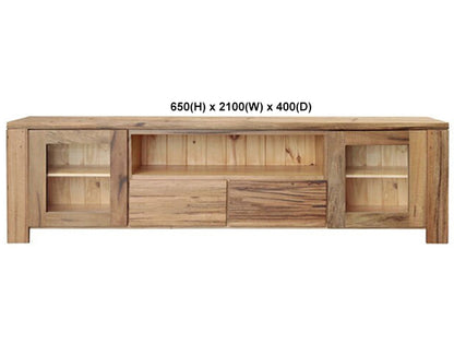 HUNTER (AUSSIE MADE) LOWLINE TV UNIT COLLECTION - TASSIE OAK COMBINATION - ASSORTED STAINED COLOURS - STARTING FROM $1699