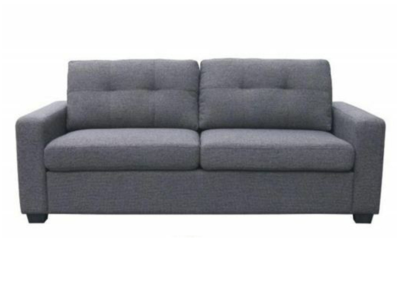 Hunter (V-3706) Double Fabric Sofa Bed - Coffee Grey