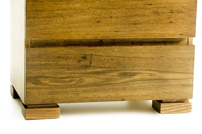 BROOKLYN QUEEN 3 PIECE BEDSIDE BEDROOM SUITE - RUSTIC