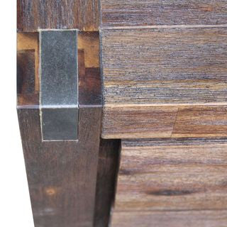 ENDLICHERI BEDSIDE TABLE - OAK OR CHOCOLATE