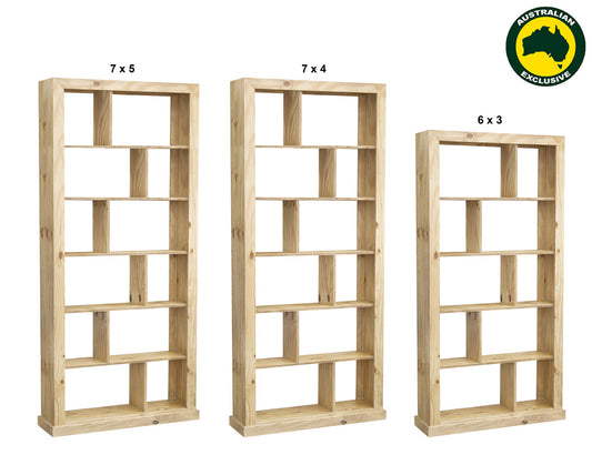 Industrialised (AUSSIE MADE) Highline Room Divider Collection - Assorted Stained Colours