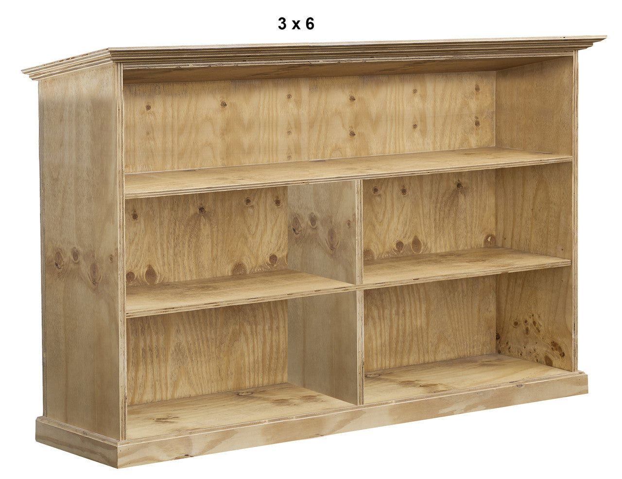 INDUSTRIALISED (AUSSIE MADE) LOWLINE BOOKCASE COLLECTION - ASSORTED STAINED COLOURS - STARTING FROM $499