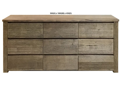 JACKY (AUSSIE MADE) LOWBOY COLLECTION - TASSIE OAK COMBINATION - ASSORTED COLOURS - STARTING FROM $1799