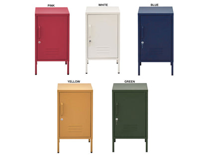 JENSON MINI METAL STORAGE LOCKER - ASSORTED COLOURS