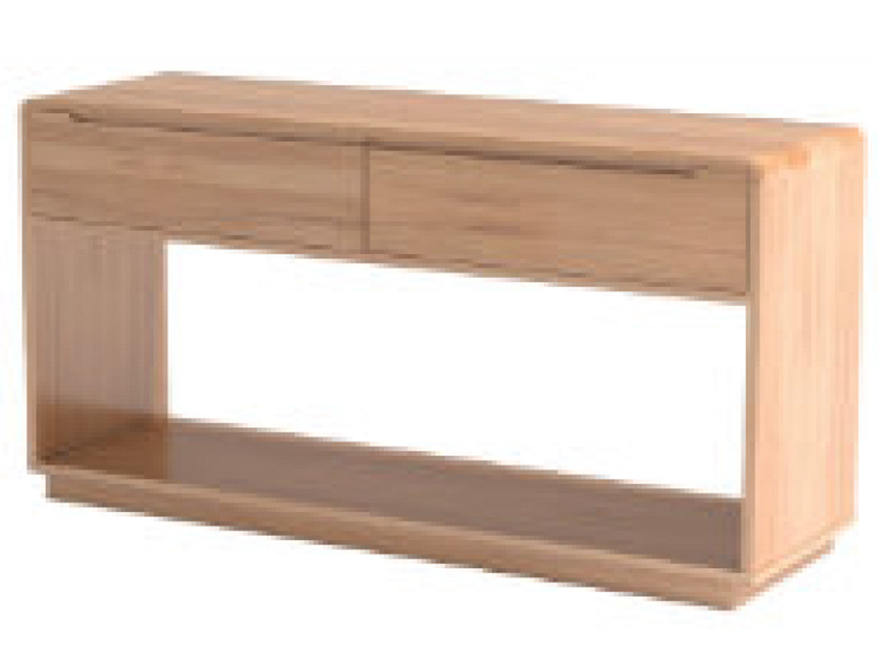 JABLE 2 DRAWER HALL TABLE - 780(H) x 1400(W) x 450(D) - MESSMATE