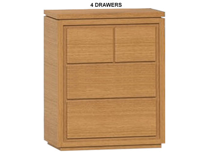 JACKIE (AUSSIE MADE) BEDSIDE TABLE WITH FLOATING BASE COLLECTION - TASSIE OAK COMBINATION - ASSORTED STAINED COLOURS - STARTING FROM $699