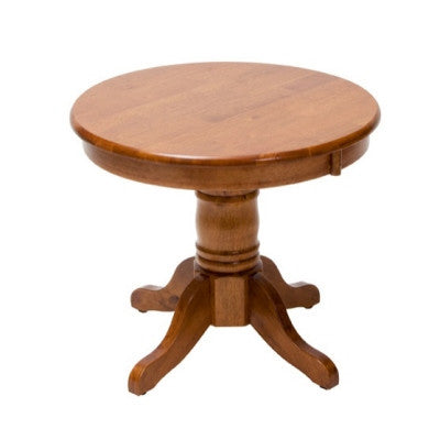 Jaguar Lamp Table (JAG PL 60 60 1PA) - Antique Oak