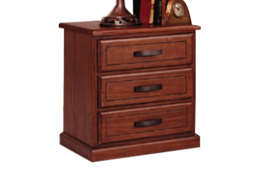 Maica Bedside Table - Light Mahogany