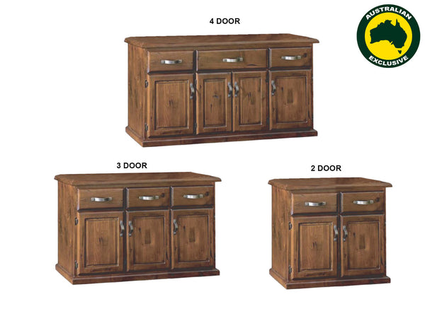 JAMAICA (AUSSIE MADE) BUFFET COLLECTION - ASSORTED STAINED COLOURS - STARTING FROM $699