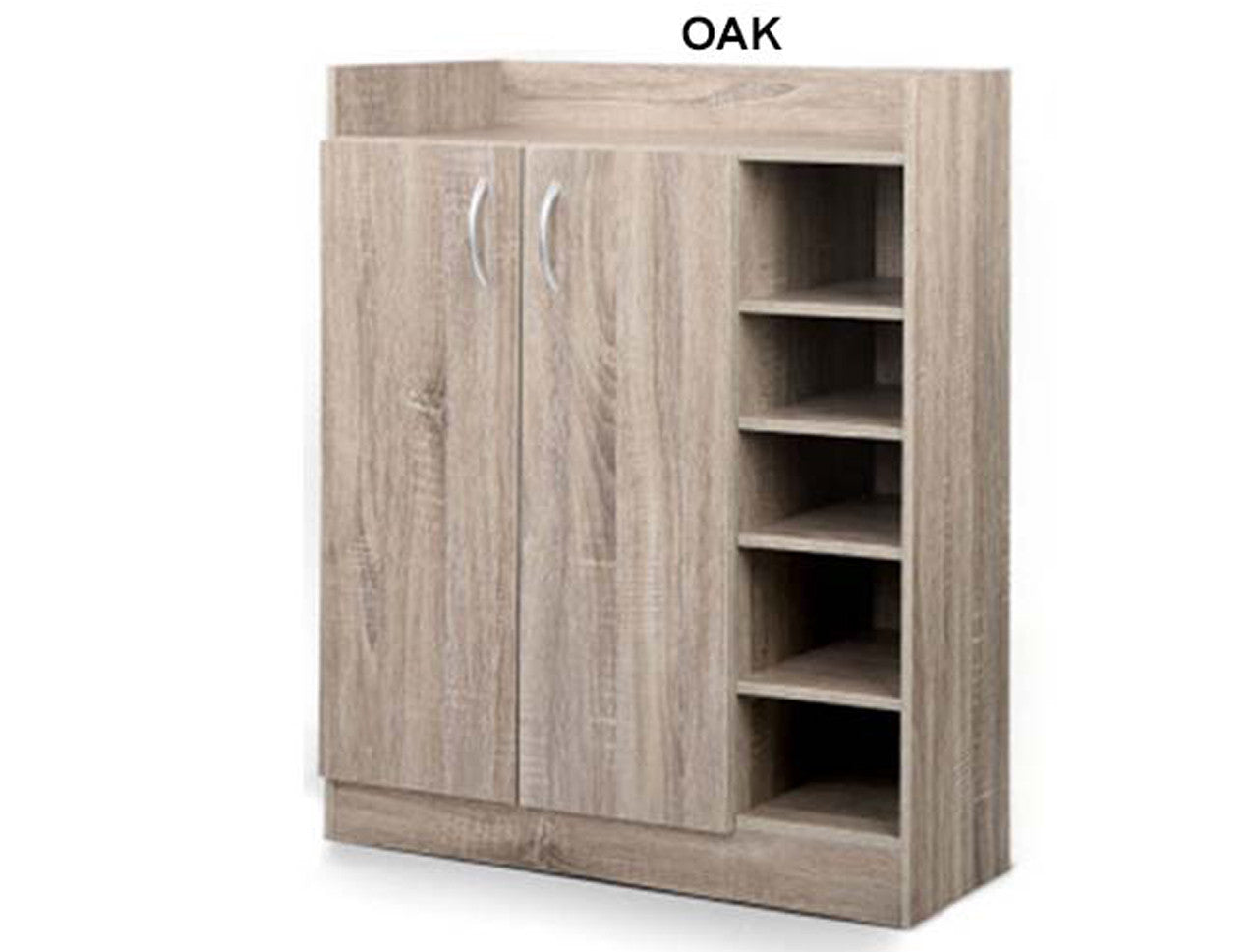 JENNY 2 DOOR SHOE CABINET COLLECTION - ASSORTED COLOURS