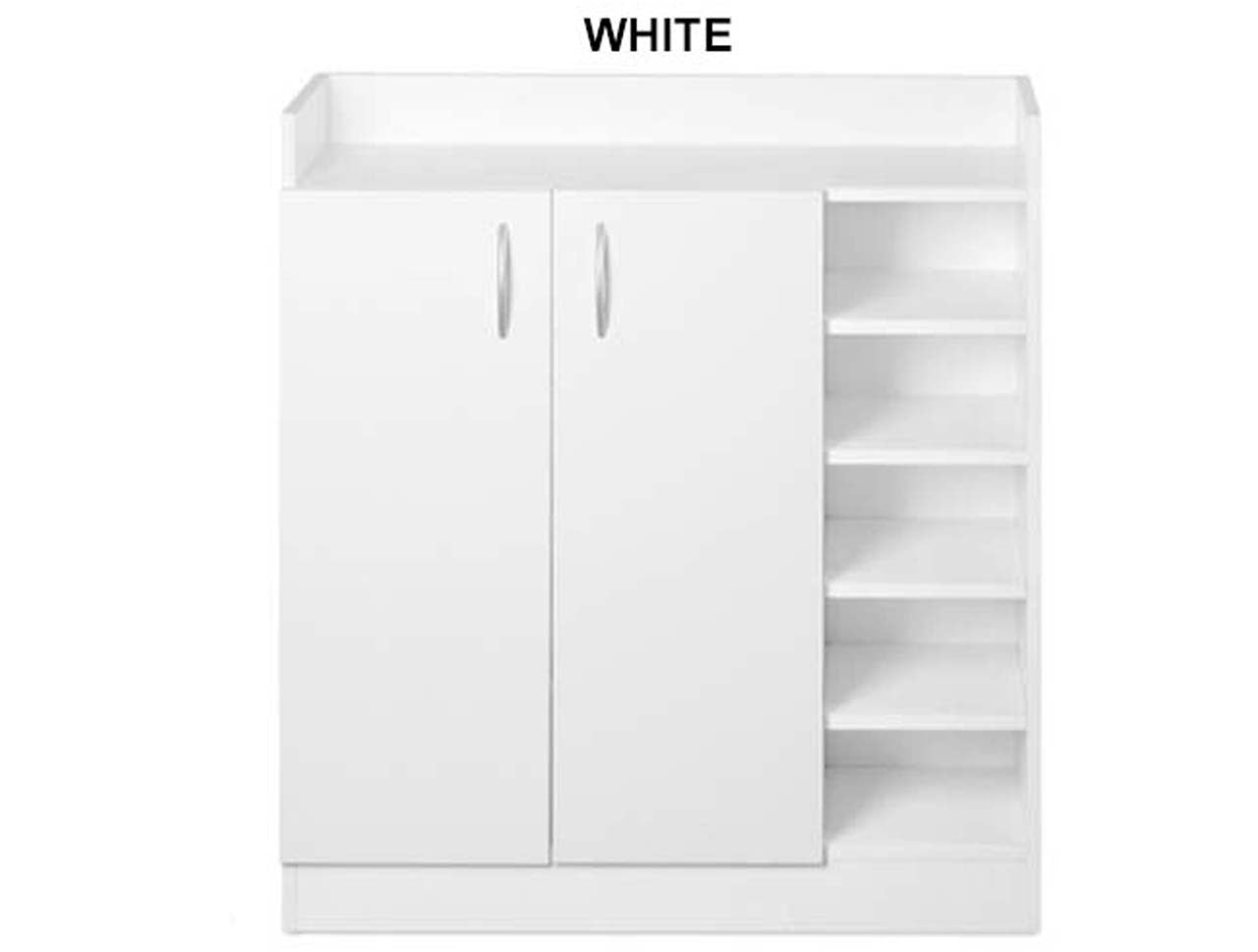 JENNY 2 DOOR SHOE CABINET COLLECTION - ASSORTED COLOURS