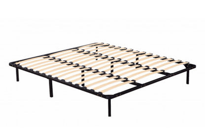 KING DUBLIN METAL BED FRAME - BLACK