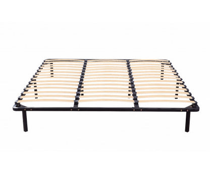 KING DUBLIN METAL BED FRAME - BLACK