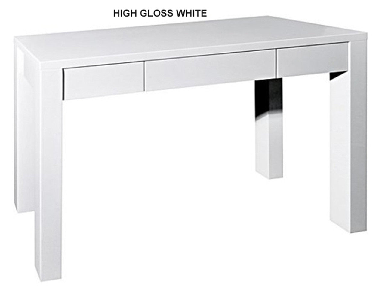 KAREN HALLWAY TABLE - 900(H) X 1000(W) X 400(D) - HIGH GLOSS WHITE OR PEARL WHITE
