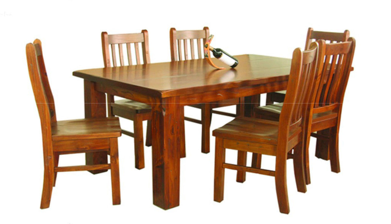 Alanzo 5 Piece Square Dining Setting With 4 Kimberley Chairs (NOT AS PICTURED) - 1000(L) X 1000(W)