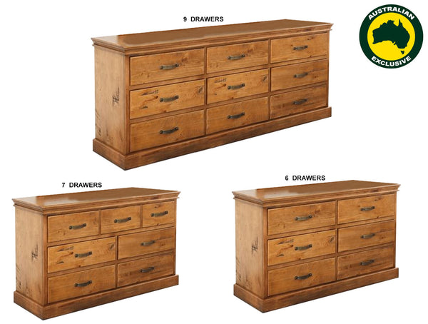 KIPLING (AUSSIE MADE) LOWBOY COLLECTION - ASSORTED STAINED COLOURS - STARTING FROM $999