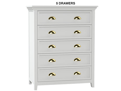 LANGLEY (AUSSIE MADE) TALLBOY COLLECTION - ASSORTED PAINTED COLOURS - STARTING FROM $1099