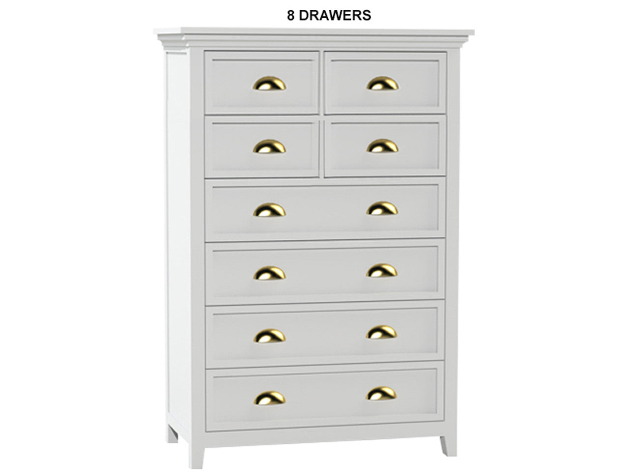 LANGLEY (AUSSIE MADE) TALLBOY COLLECTION - ASSORTED PAINTED COLOURS - STARTING FROM $1099