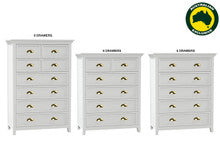 LANGLEY (AUSSIE MADE) TALLBOY COLLECTION - ASSORTED PAINTED COLOURS - STARTING FROM $1099