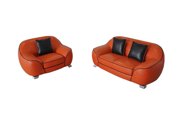 LANYU  (F3013)  2 SEATER  + 1 SEATER BONDED LEATHER LOUNGE  - CHOICE OF LEATHER AND ASSORTED COLOURS AVAILABLE