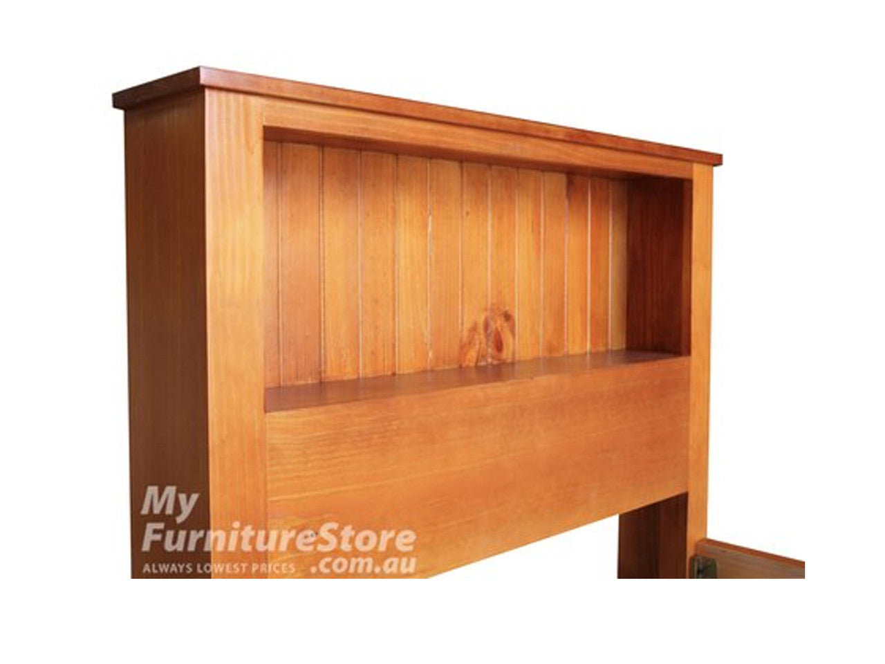 KING SINGLE LEETON (AUSSIE MADE) BOOKEND BED - ASSORTED COLOURS