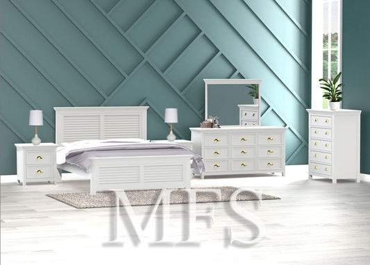 KING LANGLEY (CUSTOM MADE) BED - ASSORTED COLOURS