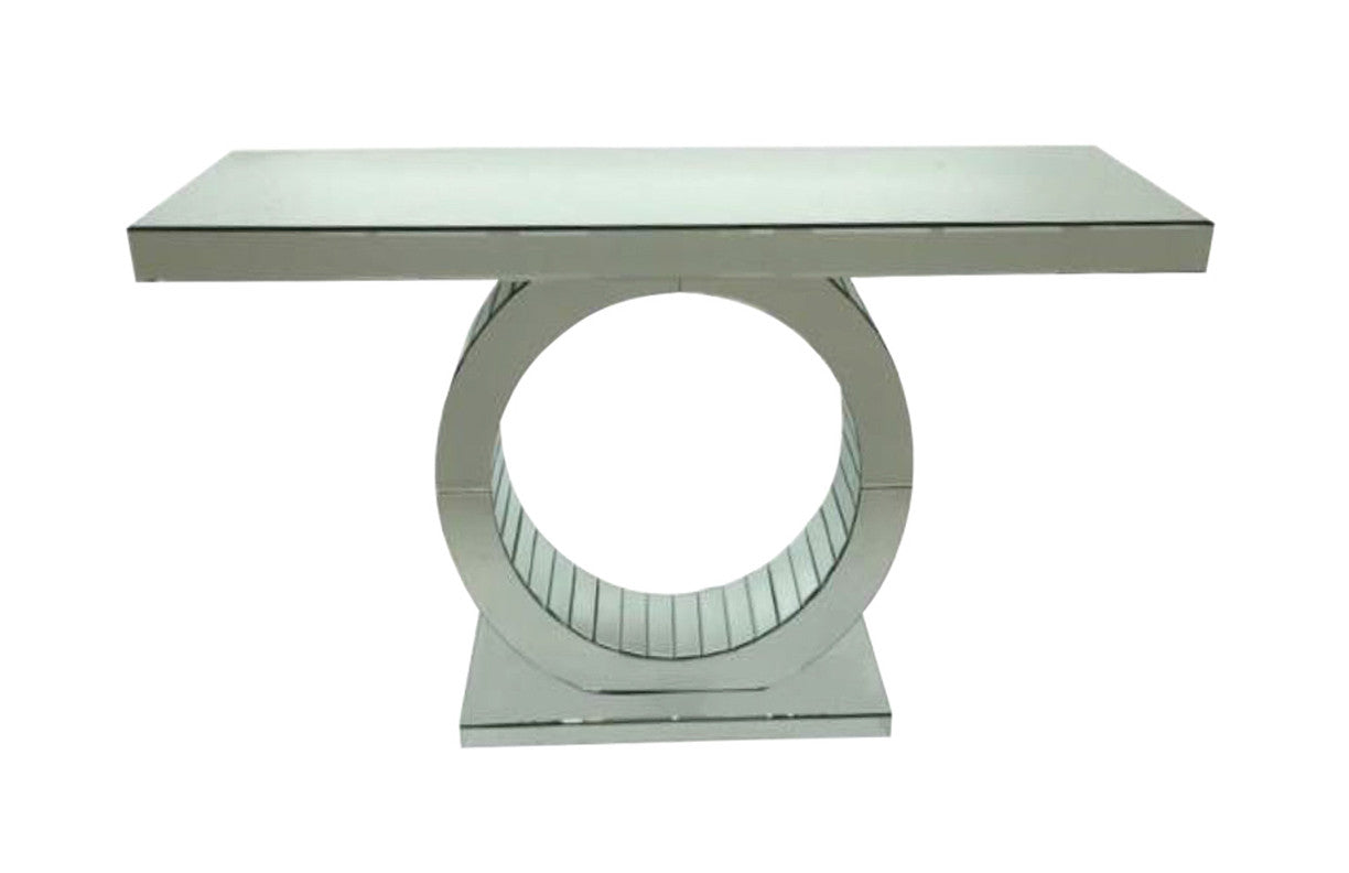 LUXEMBOURG CONSOLE  TABLE - 800(H) X 1400(W) X 400(D) - MIRRORED