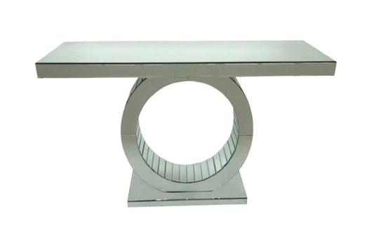 LUXEMBOURG CONSOLE  TABLE - 800(H) X 1400(W) X 400(D) - MIRRORED