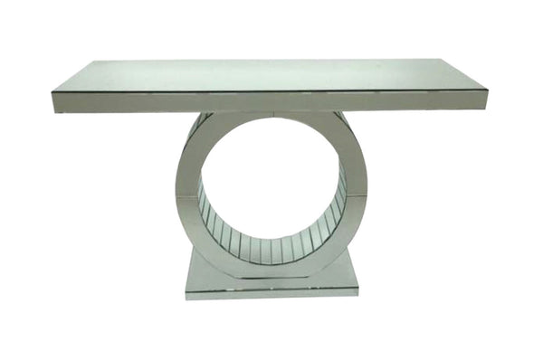 LUXEMBOURG CONSOLE  TABLE - 800(H) X 1400(W) X 400(D) - MIRRORED
