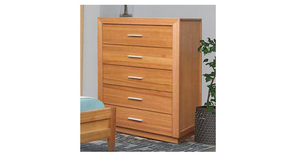 ALAMEDA 5 DRAWER TALLBOY - AS PICTURED