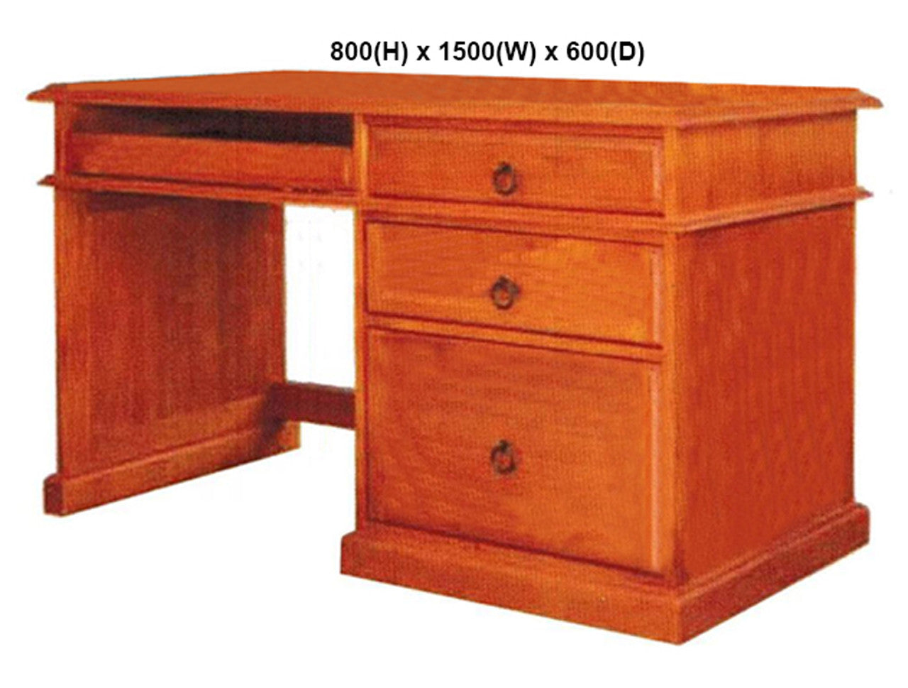 LARA (AUSSIE MADE) DESK COLLECTION - ASSORTED STAINED COLOURS - STARTING FROM $1399