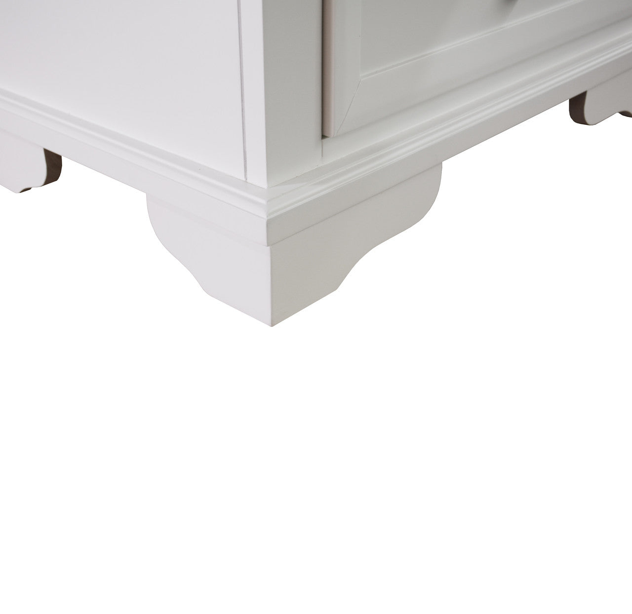 KING AUSTIN 4 PIECE (TALLBOY) BEDROOM SUITE - WHITE