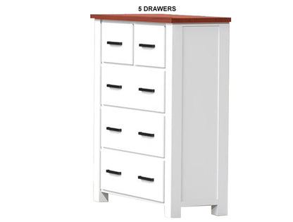 LIBBY (AUSSIE MADE) TALLBOY COLLECTION - ASSORTED PAINTED COLOURS - STARTING FROM $899