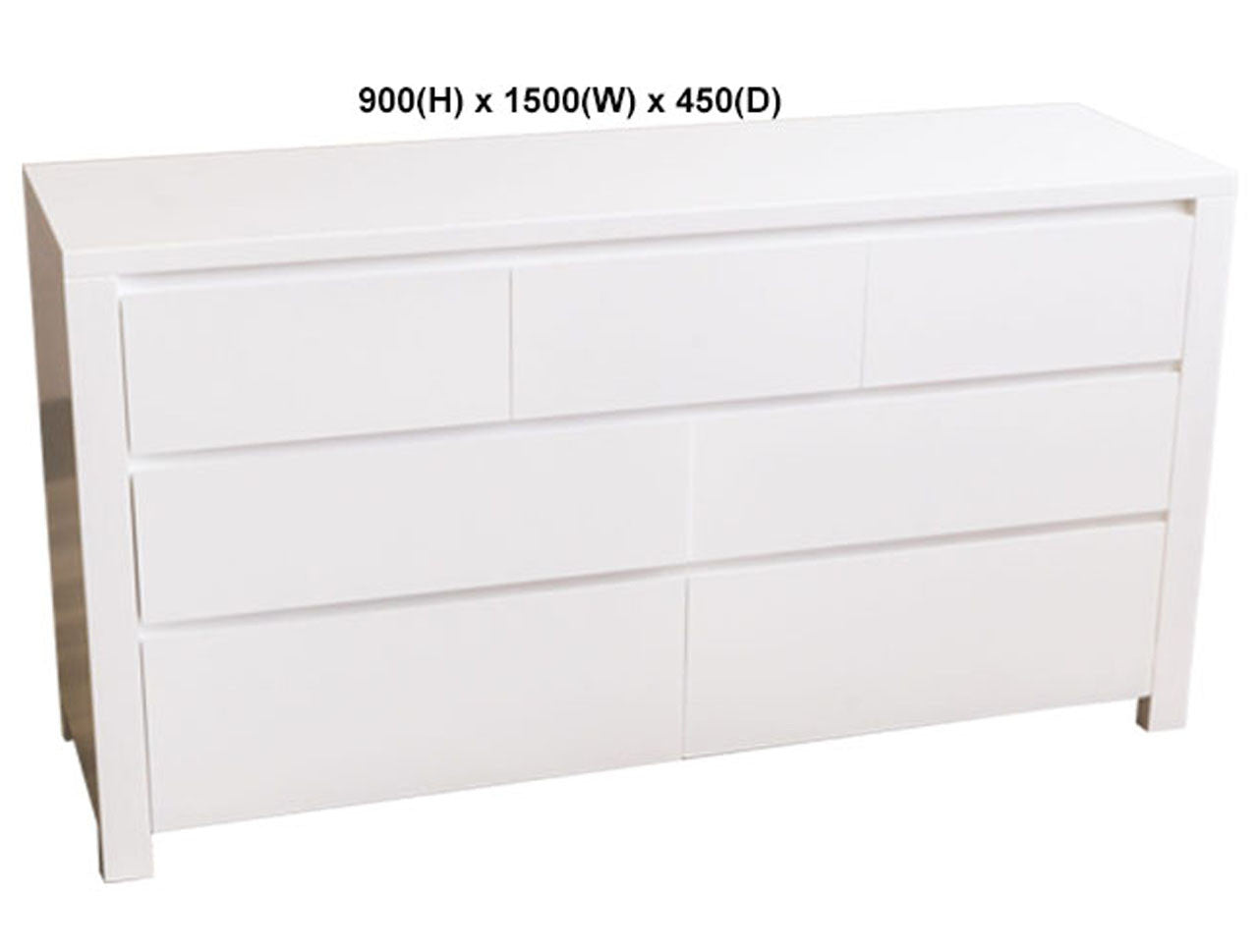 LILLY (AUSSIE MADE) LOWLINE CHEST COLLECTION - ASSORTED PAINTED COLOURS - STARTING FROM $1499