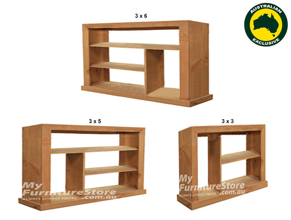 LINEAR (AUSSIE MADE) LOWLINE ROOM DIVIDER COLLECTION - ASSORTED STAINED COLOURS - STARTING FROM $549