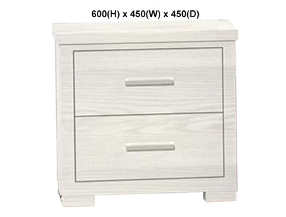 LONDON / RUSTICED (AUSSIE MADE) BEDSIDE TABLE COLLECTION - ASSORTED STAINED COLOURS - STARTING FROM $399