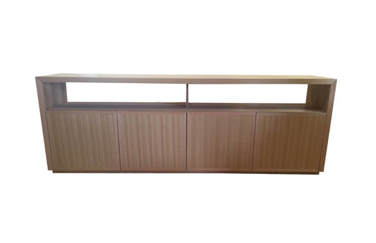Macquarie (AUSSIE MADE) 4 Door TV Unit - Tassie Oak Combination -700(H) X 2000(W) - Assorted Timber Colours