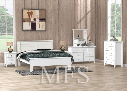 KING MANILLA (AUSSIE MADE) BED - ASSORTED PAINTED COLOURS