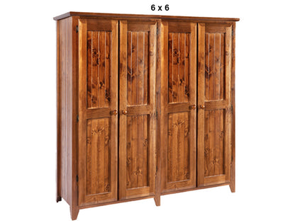 MANILLA (AUSSIE MADE) 4 DOOR STANDARD PANTRY COLLECTION - ASSORTED STAINED COLOURS - STARTING FROM $1799