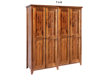 MANILLA (AUSSIE MADE) 4 DOOR STANDARD PANTRY COLLECTION - ASSORTED STAINED COLOURS - STARTING FROM $1799