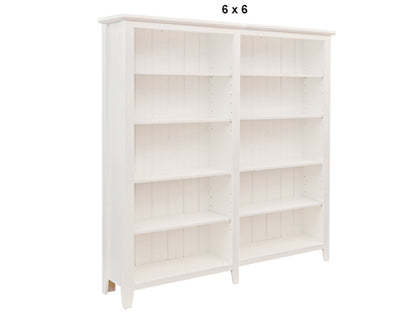 MANILLA (AUSSIE MADE) STANDARD BOOKCASE (3 SECTIONS) COLLECTION - ASSORTED PAINTED COLOURS - STARTING FROM $1399